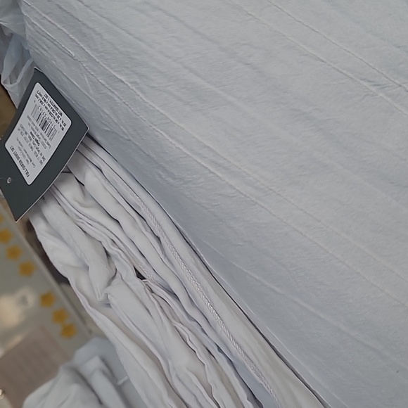 3pc Full/Queen Simple Woven Stripe Duvet & Sham Set Light Gray - Threshold - Picture 7 of 8